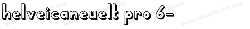 helveicaneuelt pro 6字体转换